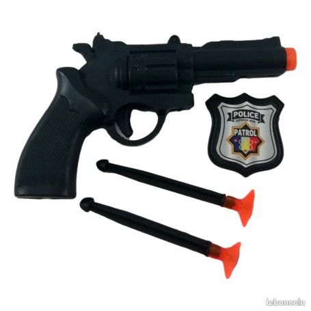 Pistolet à Fléchettes En Mousse Manuel - 40 Fléchettes, Chargeur 24 Coups, Cadeau Enfant 6-8 Ans Chargeur Chaîne 24 Fléchettes