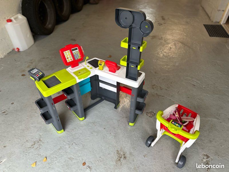 Maxi market de smoby avec son caddy (image 2)