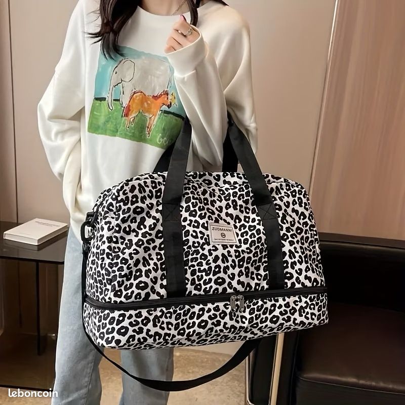 Grand sac léopard (image 4)