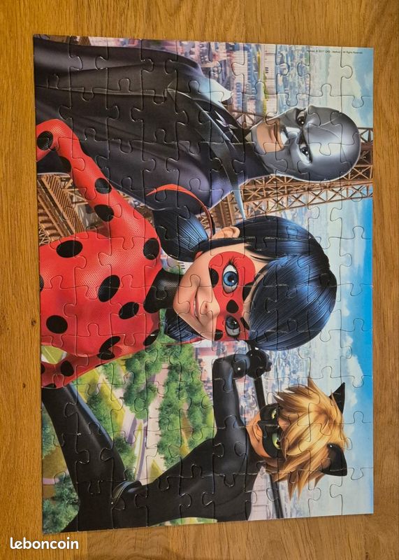 2 puzzles 100 pièces Miraculous (image 3)