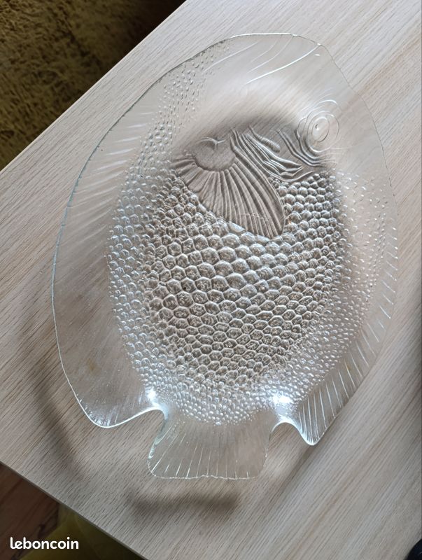 Assiettes à poisson vintage : Plats en verre allant du four à la table, Set de 2 - Canada