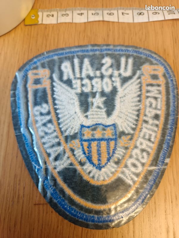 Patch écusson brodé US Air Force USAF Air National Guard thermocollant