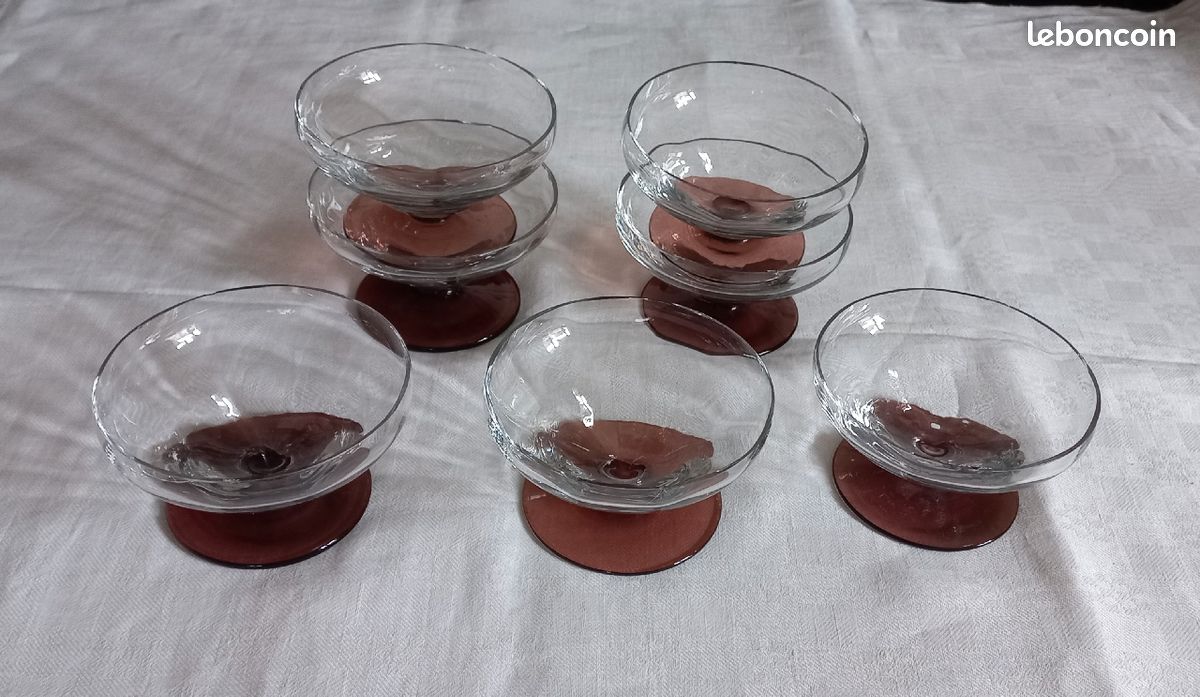 Coupes à dessert anciennes (image 2)