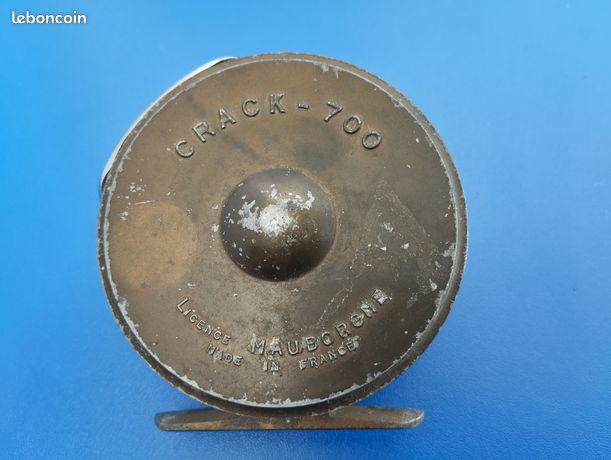 Moulinet Pêche Vintage Crack 700 Mauborgne - France - Bronze - Pêche à La Mouche