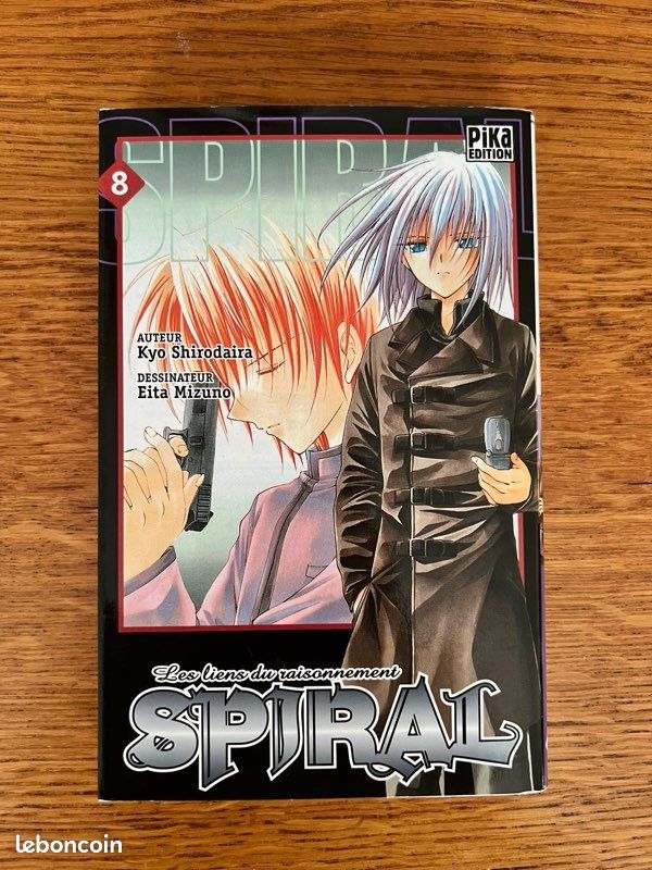 Manga - Spiral ( Les liens du raisonnement ) - Tome 8 - Pika (image 1)