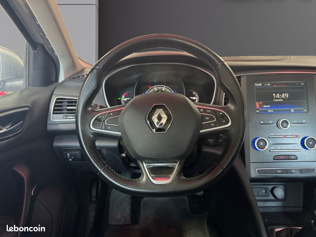 RENAULT MEGANE IV BERLINE TCE 130 INTENS 5p Radar De Recul Clim Auto Bi-Zone full entretien Garantie 12 Mois (image 14)