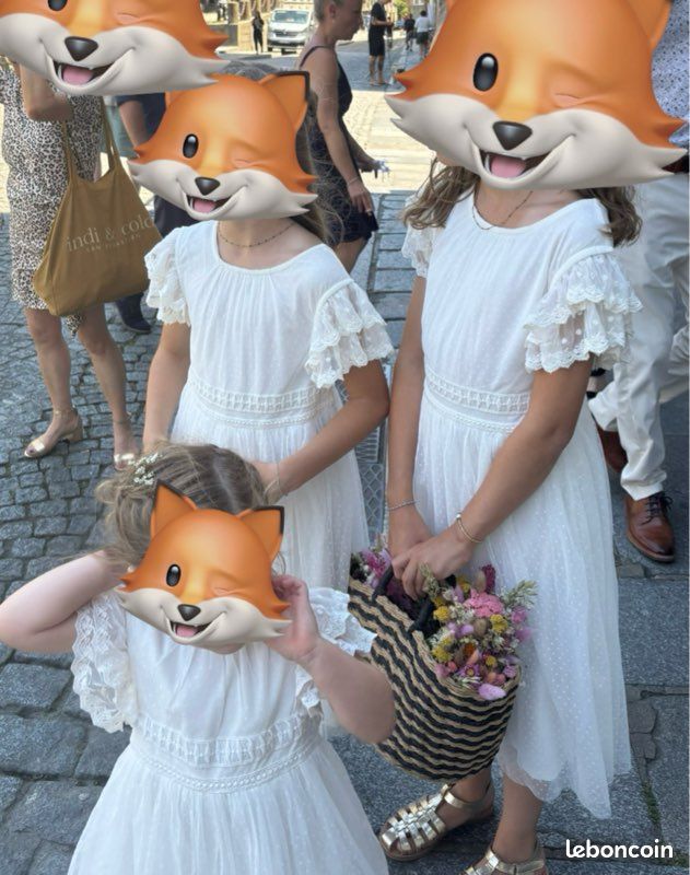 Robe Fille Next - Occasion En Très Bon état - Parfait Pour L'école Ou Les Sorties