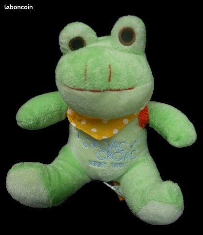 Doudou Grenouille FIZZY (image 2)