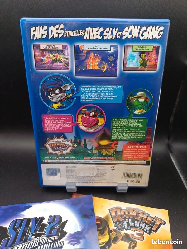 Sly 2 : Association De Voleurs Sur PS2 - Complet Et En Très Bon état (TTBE)