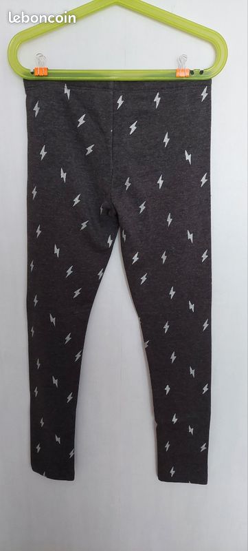 Jegging fille gris 10 ans (image 2)