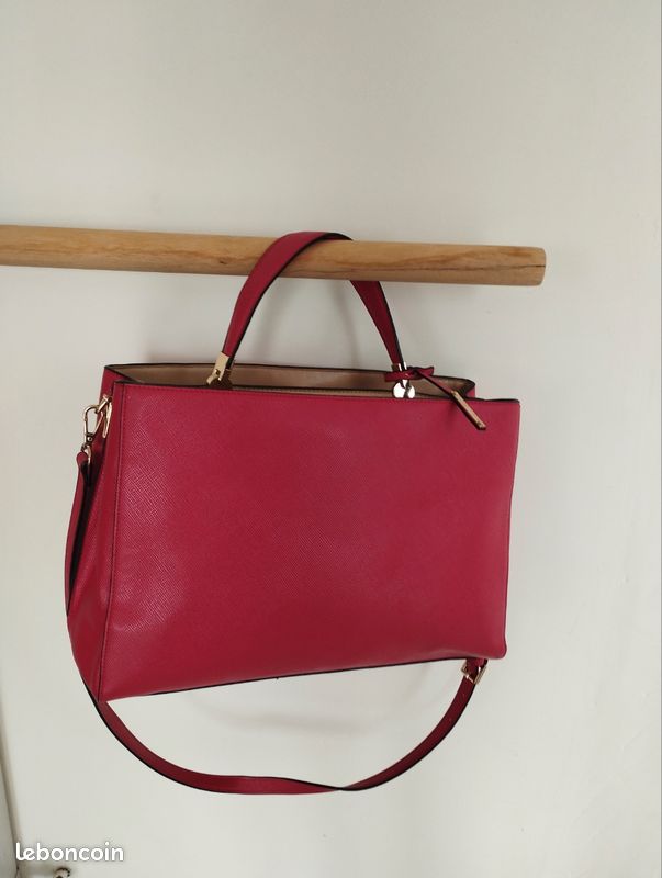 Sac Cabas Sac Rouge Galerie Lafayette Sac Cabas/porte Documents