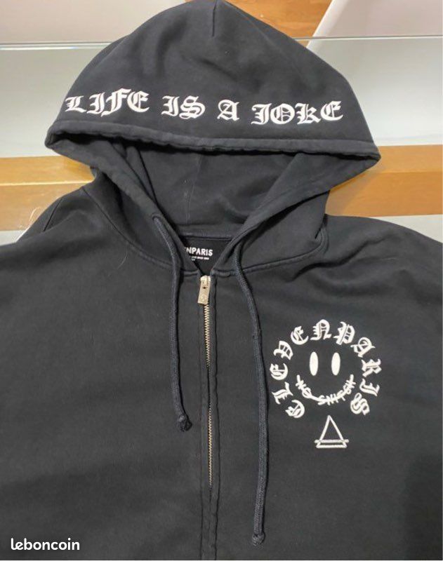 Gilet Eleven Paris noir Vêtements