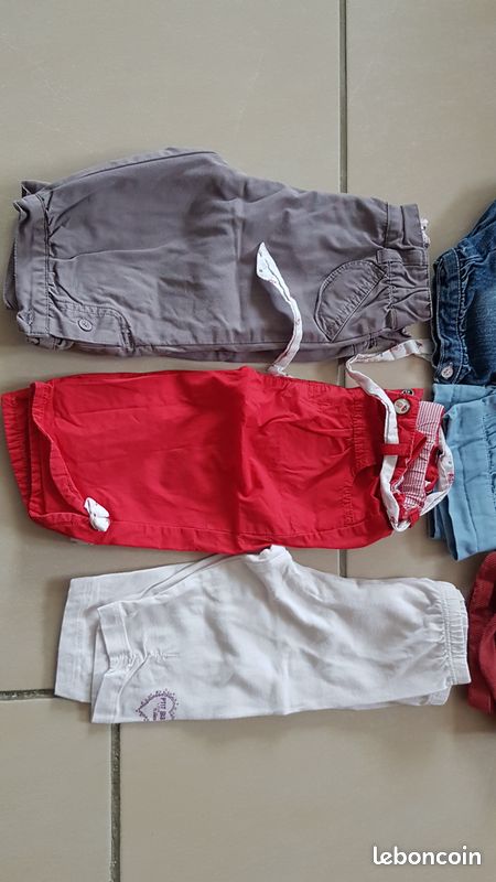 Divers shorts et pantacourts fille 18 mois (image 2)