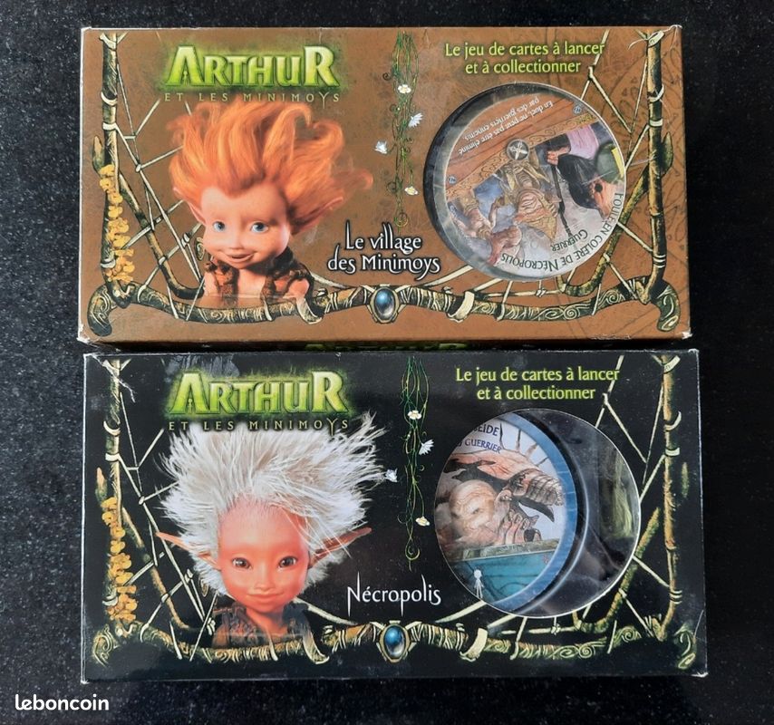Jeu de cartes à lancer Arthur et les Minimoys (image 1)