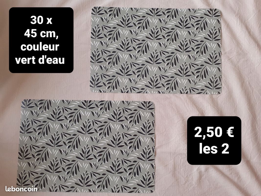 Sets de table (image 1)