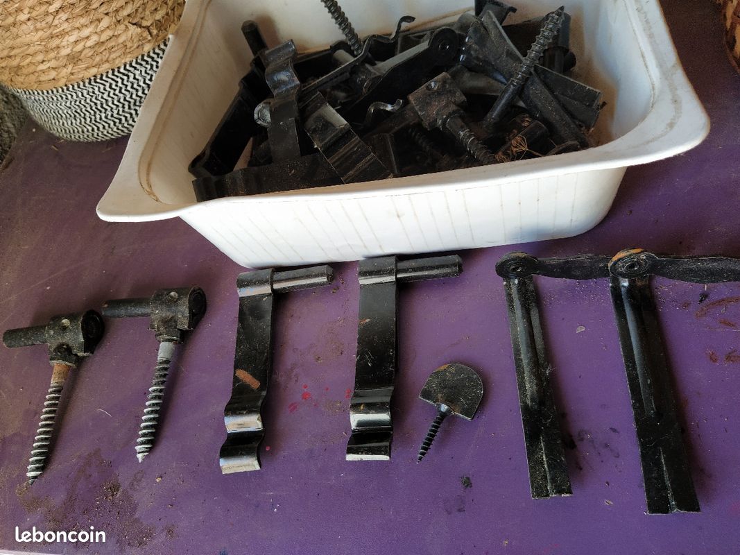 Lot de Gonds pour Portes, Portail, Volets (image 1)