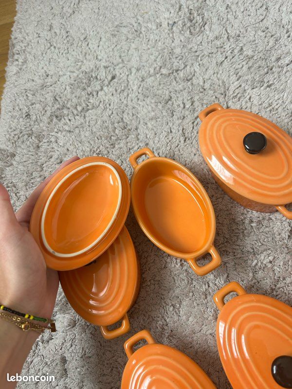 Lot de 6 cassolettes en terre cuite (image 2)