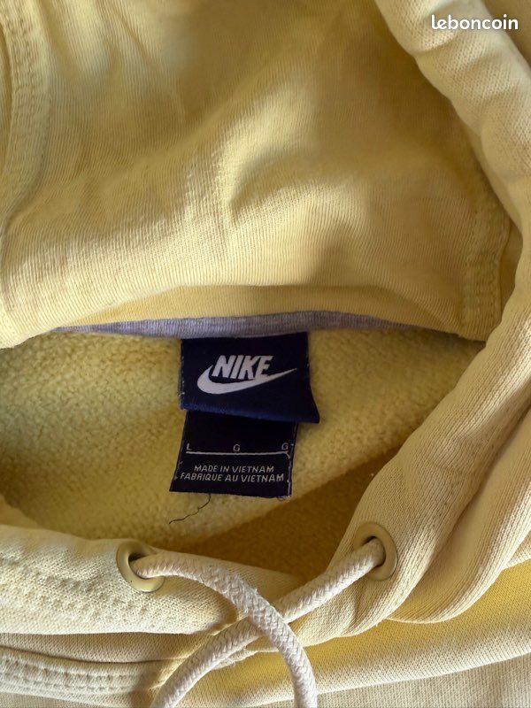 Pull nike Jaune (image 4)