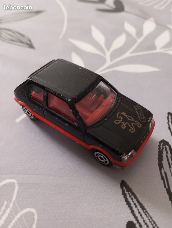 Majorette Majopub Peugeot 205 GTI Noir - 1:55 - Occasion - Youngtimer Rare