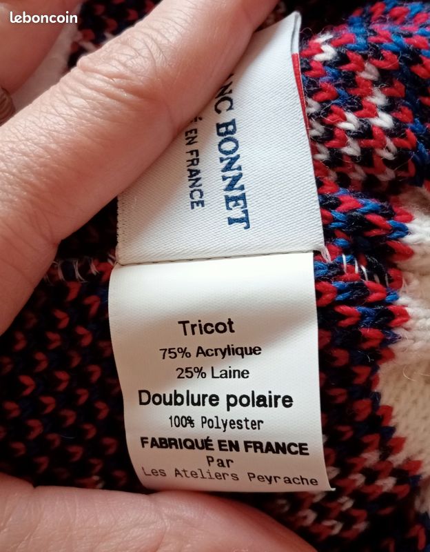 Bonnet de Fabrication Française (image 5)