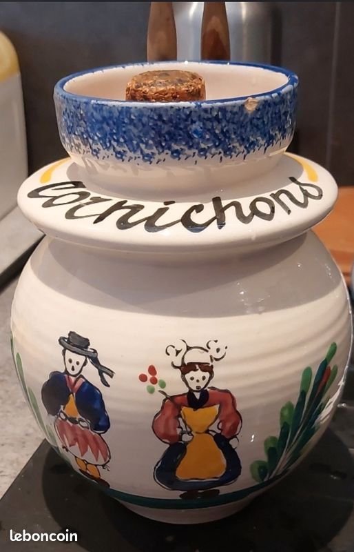 Pot à cornichons pornic (image 1)