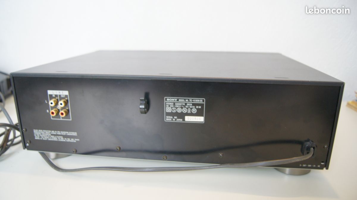 PLATINE K7 TAPE Sony TC-K71 Stereo Cassette Deck (1980-82) Made In PLATINE K7 TAPE Sony TC-K71 Stereo Cassette Deck (1980-82) Made In
