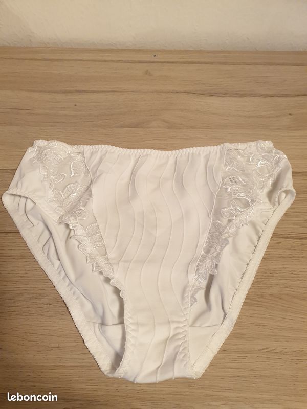 Culotte taille haute blanc PRIMA DONNA Deauville T44 (image 1)