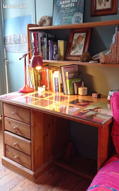 Bureau bois massif (image 1)