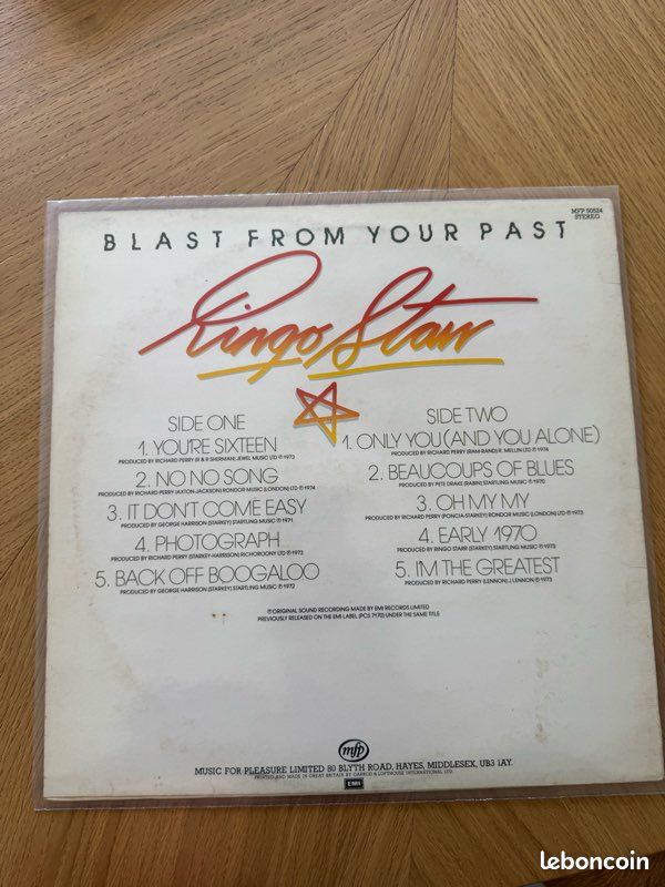 Ringo star vinyle (image 2)