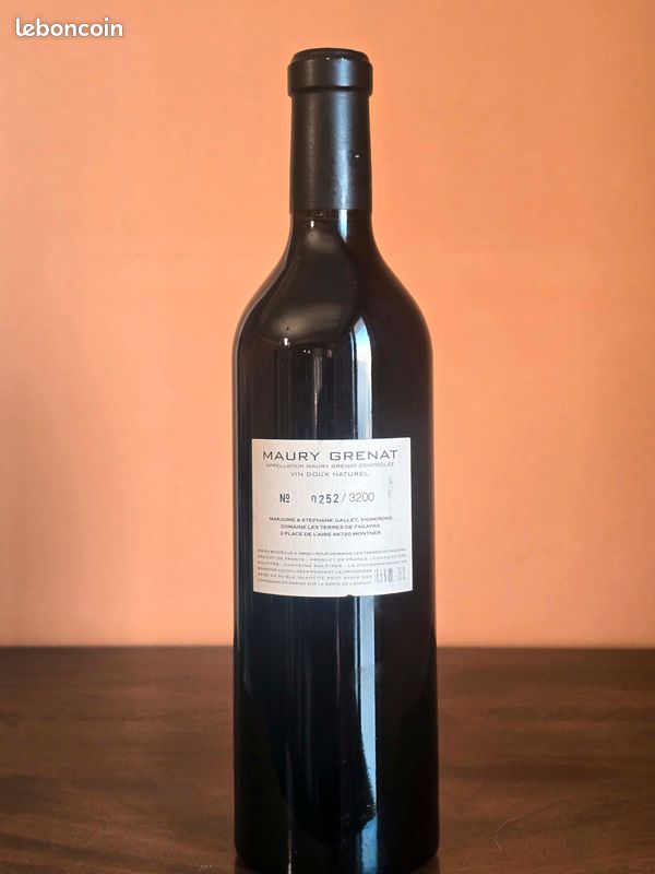 1 bouteille MAURY FAGAYRA ROUGE 2012 (image 3)