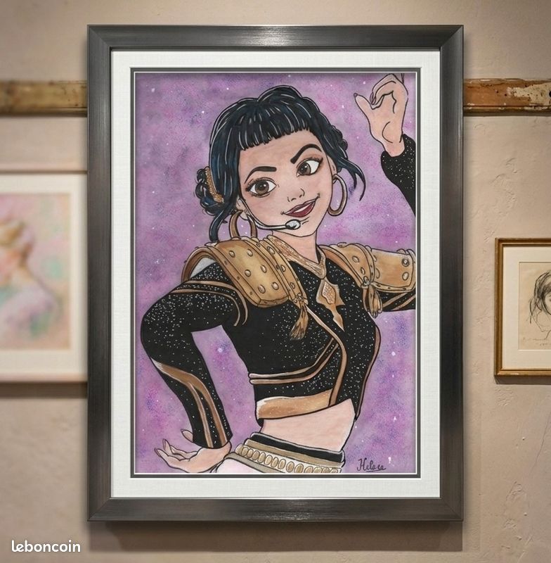 Dessin traditionnel Zoey Kpop Démon Hunter (image 2)