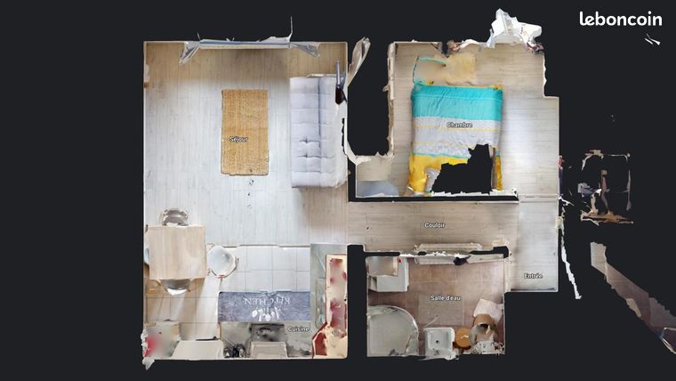 Appartement a louer eaubonne - 2 pièce(s) - 37 m2 - Surfyn