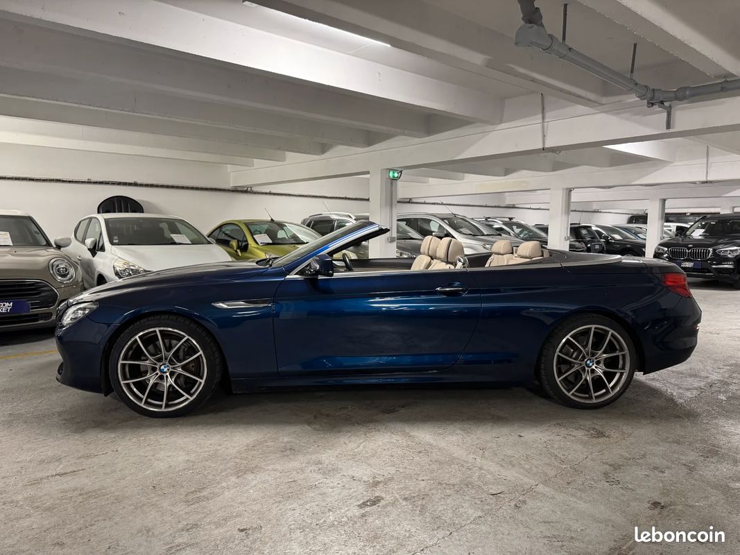 BMW Série 6 Cabriolet 3.0 D 313ch EXCLUSIVE - 2012 - 100 000 km - Suivi complet (image 2)