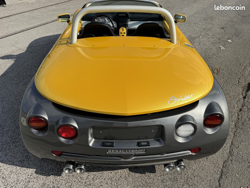 RENAULT SPIDER NEUF Seulement 154 KM  - COLLECTOR - PARE BRISE (image 28)