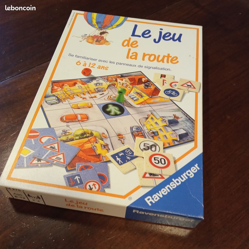 Jeu De La Route Ravensburger - Édition Vintage 1995 - Complet ? Voir Description