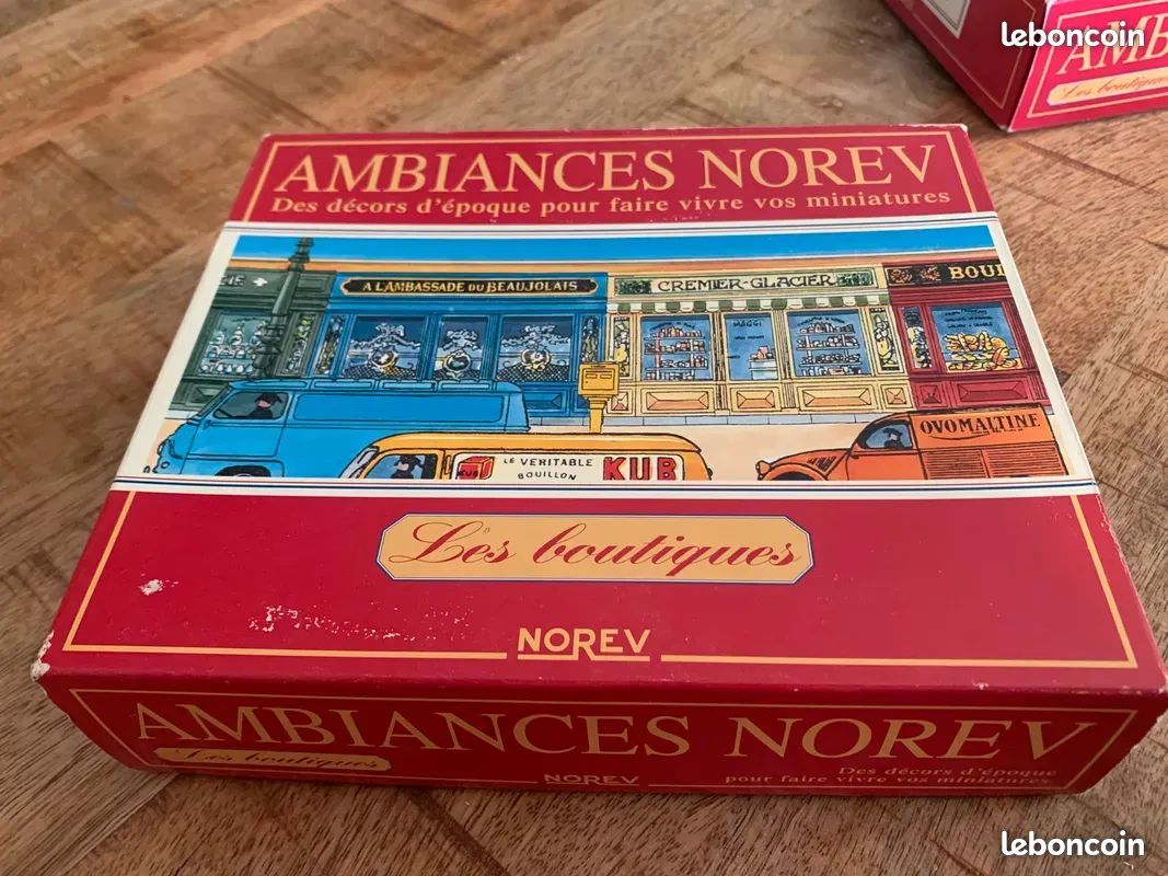 Norev 1/43 - Ambiance - Devanture façade bar café