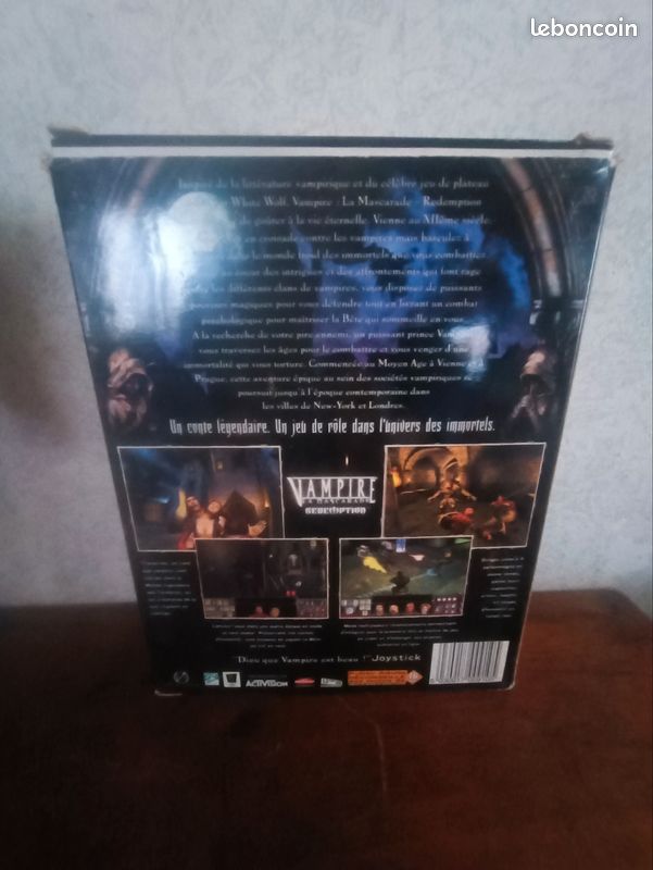 Vampire : La Mascarade - Rédemption (big box PC VF originale 2000