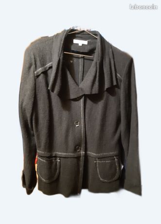 Gilet Boléro Noir Scottage Taille 5 (3XL) - Occasion Très Bon état - Pour Femme