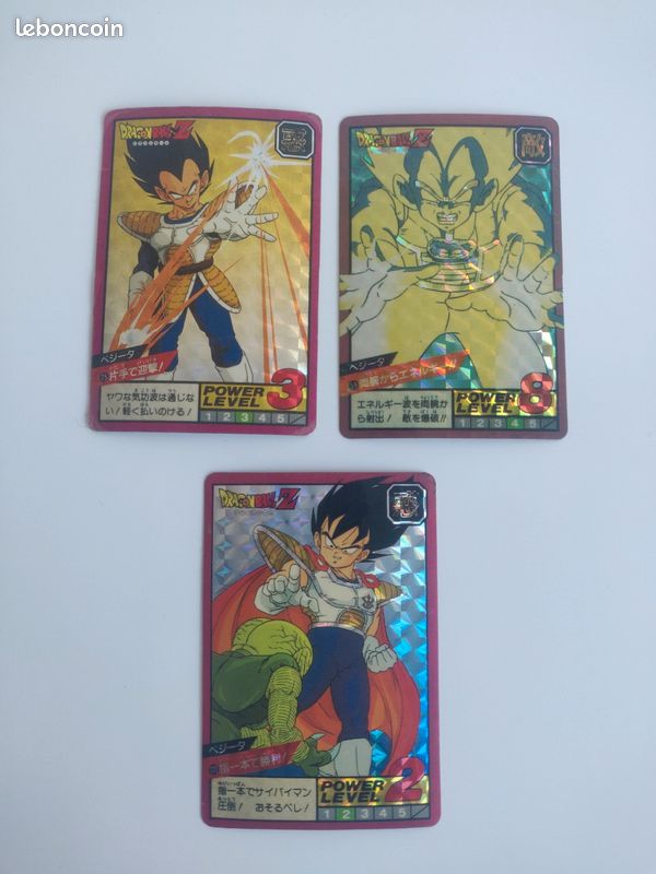 Jeu De Cartes Dragon Ball Z Vegeta - Version Japonaise (JAP), Neuf - Par Ensky