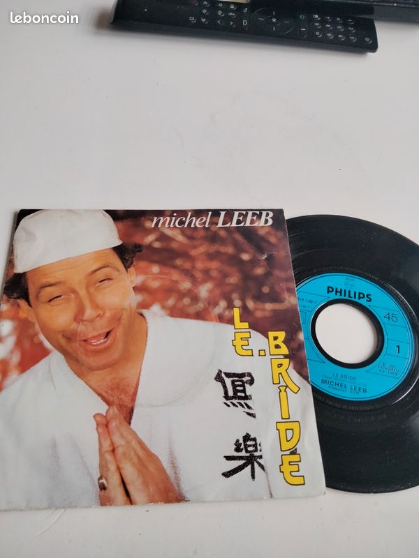 Vynile 45 tours Michel Leeb le bride (image 1)