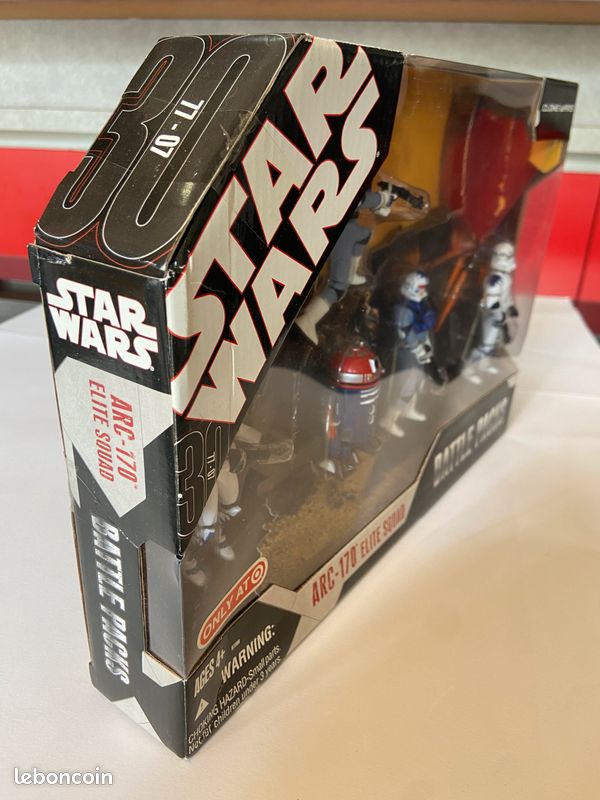 STAR WARS - Hasbro - ARC-170 ELITE SQAD BATTLE PACK 30TH ANNIV (image 2)