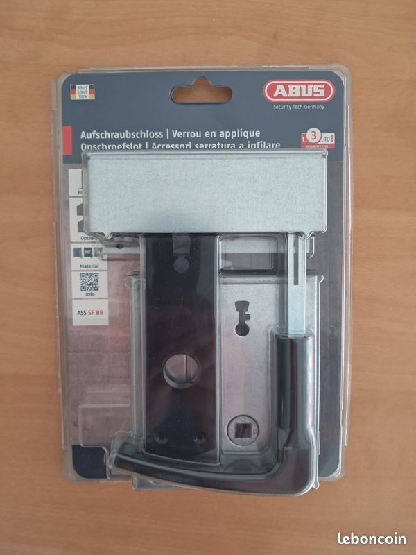 Verrou en applique abus ass sf bb neuf (image 1)
