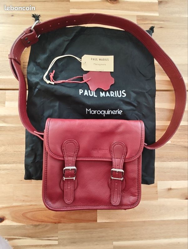 Bordeaux Sacoche Paul Marius Femme Mademoiselle George N°2 Pourpre