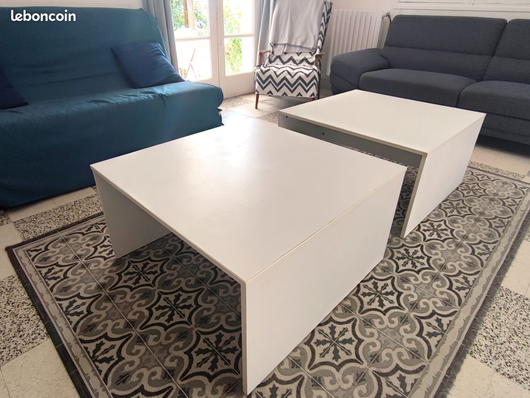 Lot de 2 tables de salon IKEA (image 1)