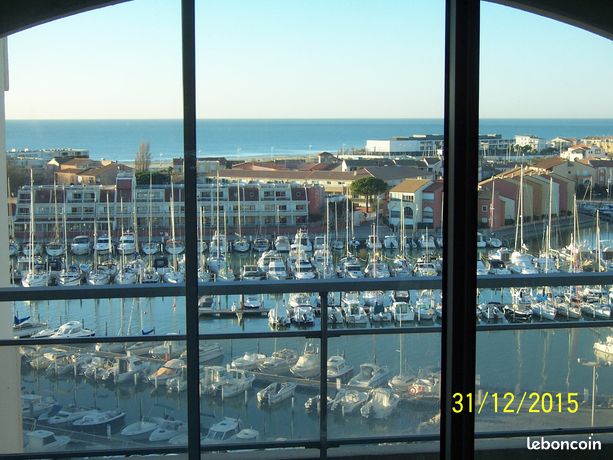 Studio cabine carnon vue mer