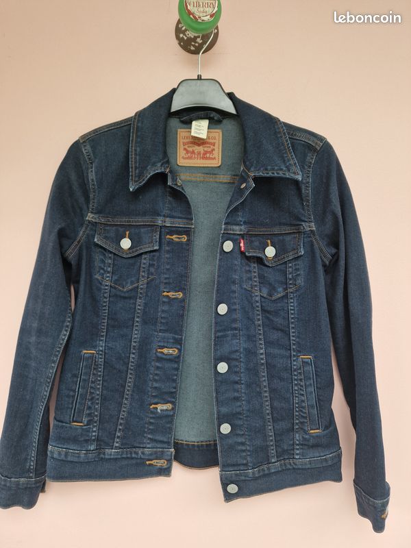 Levi's levis veste en jeans femme taille 34 XS neuve Vêtements
