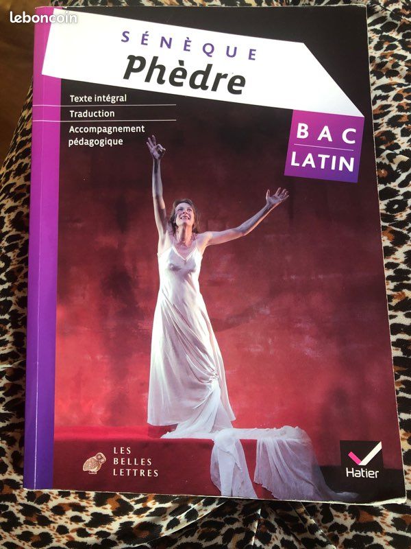 Sénèque Phèdre Bac Latin les belles lettres / Hatier (image 2)