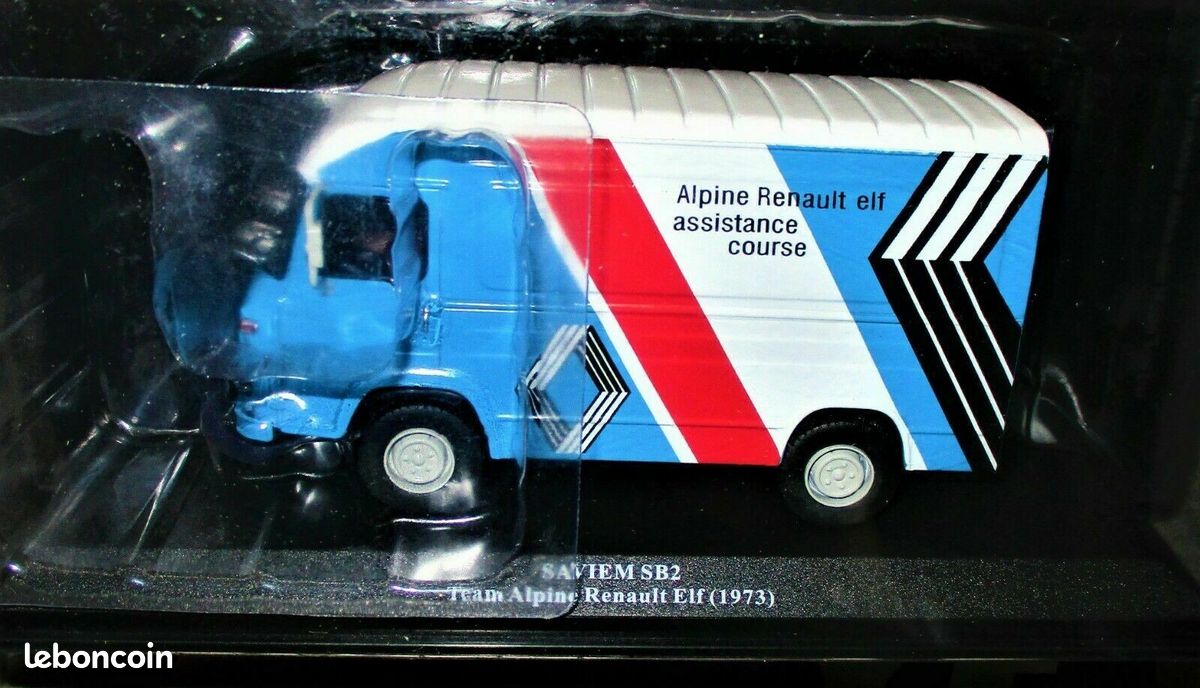 RENAULT SAVIEM SB2 Assistance RALLYE Team ALPINE RENAULT ELF 1/43 Neuf Boite EUR 32,90 - FR
