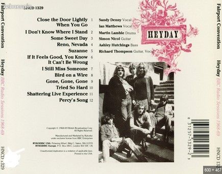 Heyday - Fairport Convention (image 2)