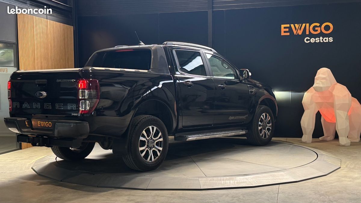 FORD RANGER IV DOUBLE CABINE 2.0 ECOBLUE 215 CH S&S WILDTRAK BVA10 - CARPLAY - CUIR - LEd (image 15)